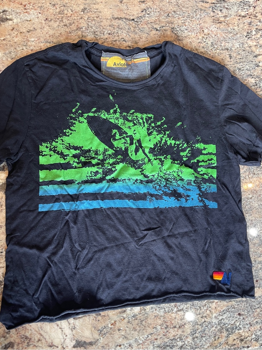 Aviator Nation ‘Wave’ boyfriend crop